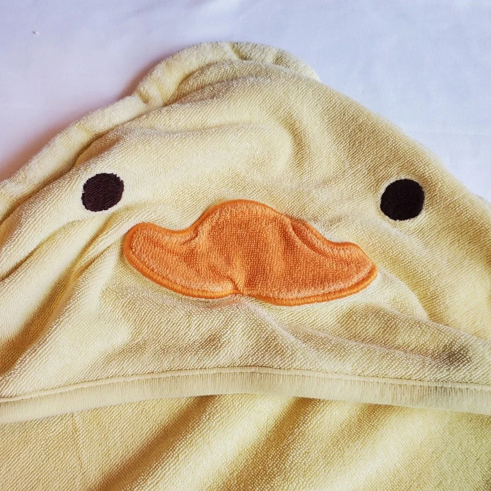 Child of Mine by‎ Carter's Yellow Duck Hooded Baby towel
